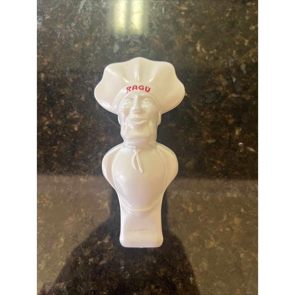 Vintage 90s Y2K Ragu Spaghetti Sauce Chef Bottle Jar Opener‎ Kitchen Accessory